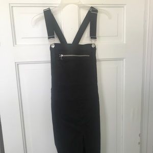 Black overalls